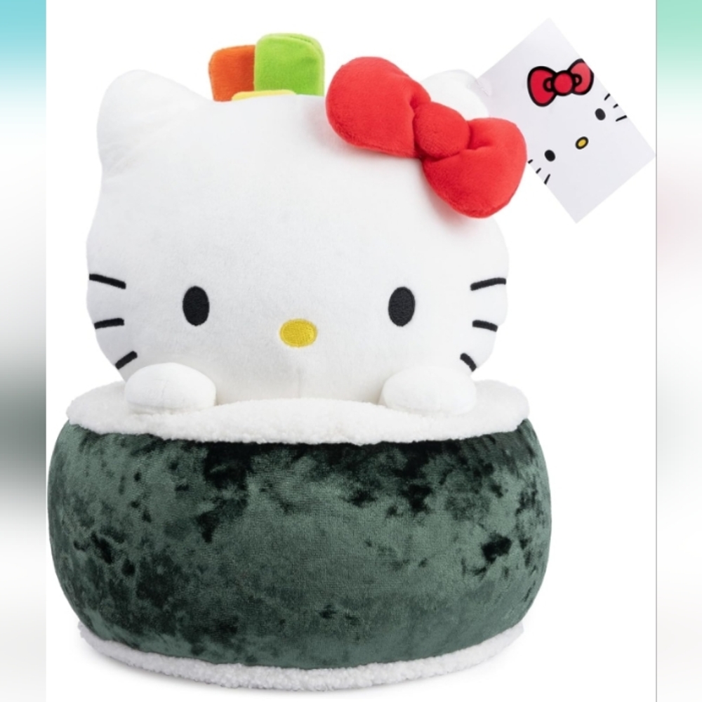 GUND/SANRIO Hello Kitty Sushi Roll Plush 10"